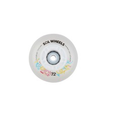 Колесо для роликов светящееся Flying Eagle SOL Led 72-80mm/88A мультицвет