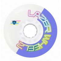 Колесо для роликов светящиеся Flying Eagle LazerWheelz 72-80mm/88A синее