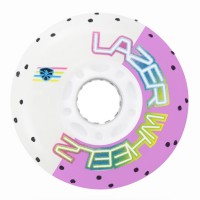 Колесо для роликов светящиеся Flying Eagle LazerWheelz +Spark 80mm/88A фиолетовый