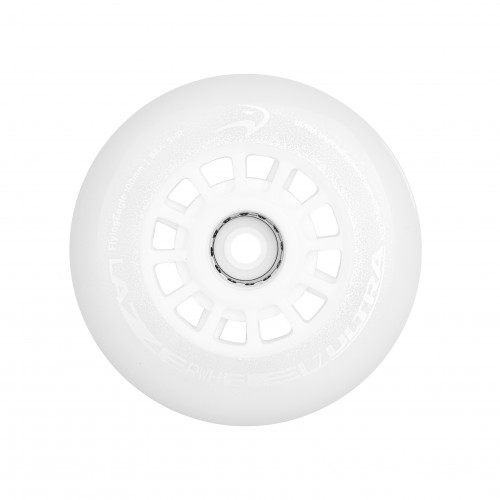 Колесо для роликов светящееся Flying Eagle LazerWheelz Ultra 100mm/88A белое в магазине Rollbay.ru