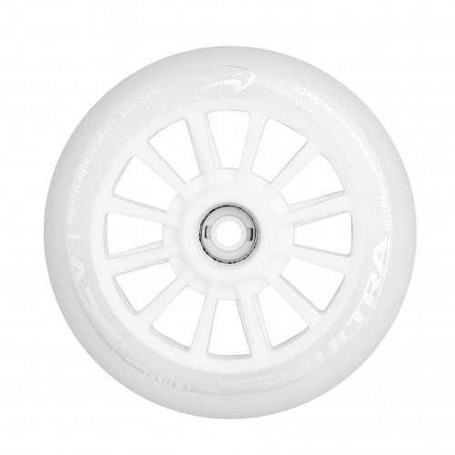 Колесо для роликов светящееся Flying Eagle LazerWheelz Ultra 125mm/88A белое в магазине Rollbay.ru