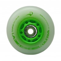 Колесо для роликов светящееся Flying Eagle LazerWheelz Ultra 72-80mm/88A зеленое