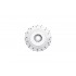 Колесо для роликов светящееся Flying Eagle LazerWheelz Ultra+Spark 72-80mm/88A белое 2 в магазине Rollbay.ru