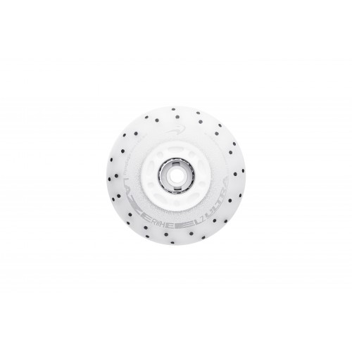 Колесо для роликов светящееся Flying Eagle LazerWheelz Ultra+Spark 72-80mm/88A белое в магазине Rollbay.ru