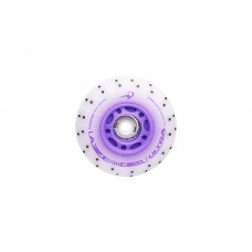 Колесо для роликов светящееся Flying Eagle LazerWheelz Ultra+Spark 72-80mm/88A фиолетовое