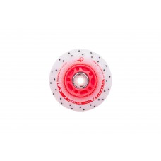 Колесо для роликов светящееся Flying Eagle LazerWheelz Ultra+Spark 72-80mm/88A красное