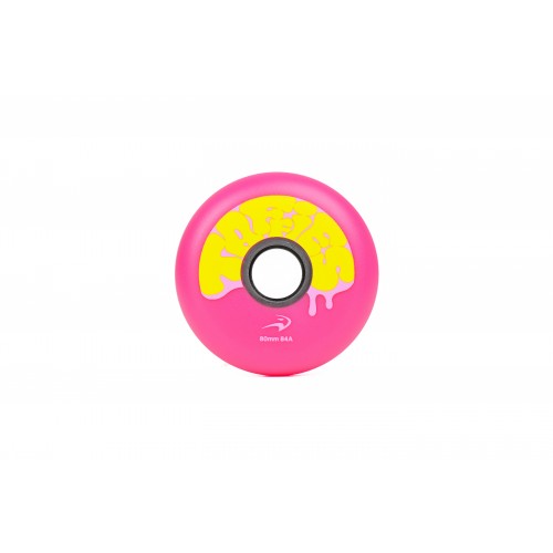 Колеса для роликов Flying Eagle Taffies 72-80mm/84A 4-pack розовые фото Колеса для роликов Flying Eagle Taffies 72-80mm/84A 4-pack розовые в магазине Rollbay.ru