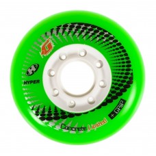 Колеса для роликов Hyper Concrete +Grip 76mm/84A 4-pack зеленые