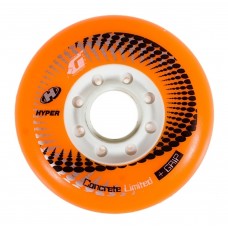 Колеса для роликов Hyper Concrete +Grip 76mm/84A 4-pack оранжевые