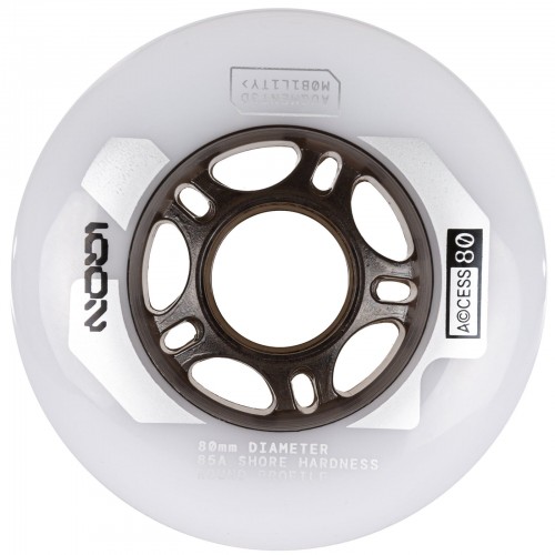 Колеса для роликов IQON Access 80mm/85A Combo Natural 4-pack в магазине Rollbay.ru
