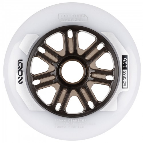 Колеса для роликов IQON Access 125mm/85A Natural 3-pack в магазине Rollbay.ru