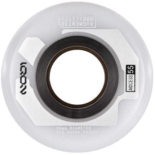 Колеса для агрессивных роликов IQON Access 55mm/85A natural, 4-Pack в магазине Rollbay.ru