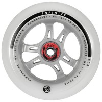 Колеса для роликов Powerslide Infinity 110mm/85A Колеса/Подшипники/Втулки набор 3-pack