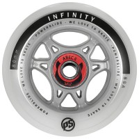 Колеса для роликов Powerslide Infinity 80mm/85A Колеса/Подшипники/Втулки набор 4-pack