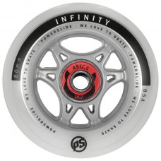 Колеса для роликов Powerslide Infinity 80mm/85A Колеса/Подшипники/Втулки набор 4-pack Колеса для роликов Powerslide Infinity 80mm/85A Колеса/Подшипники/Втулки набор 4-pack
