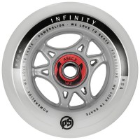 Колеса для роликов Powerslide Infinity 84mm/85A Колеса/Подшипники/Втулки набор 4-pack