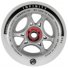 Колеса для роликов Powerslide Infinity 90mm/85A Колеса/Подшипники/Втулки набор 4-pack Колеса для роликов Powerslide Infinity 90mm/85A Колеса/Подшипники/Втулки набор 4-pack
