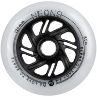 Колеса для роликов светящиеся Powerslide Neons 125/85A мультицвет, 6-pack