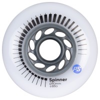 Колеса для роликов Powerslide Spinner NP 90mm/88A белые, 4-pack