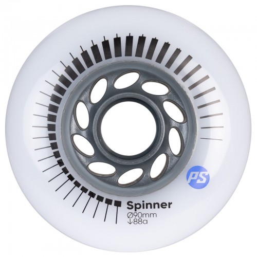 Колеса для роликов Powerslide Spinner NP 90mm/88A белые, 4-pack фото Колеса для роликов Powerslide Spinner NP 90mm/88A белые, 4-pack в магазине Rollbay.ru