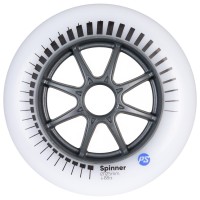 Колеса для роликов Powerslide Spinner NP 125mm/88a белые, 3-Pack
