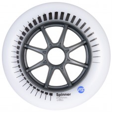 Колеса для роликов Powerslide Spinner NP 125mm/88a белые, 3-Pack