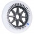 Колеса для роликов Powerslide Spinner NP 125mm/88a белые, 3-Pack 1 в магазине Rollbay.ru