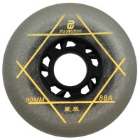 Колесо для роликов Space 80mm/88A серое