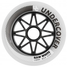 Колеса для роликов Undercover Raw 110mm/85A White Bullet 6шт.