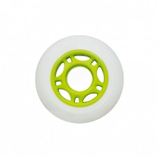 Колесо для роликов NoName 69mm/85A бело-зелёное