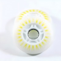 Колесо для роликов светящиеся Северное Сияние 62-80mm/90A мультицвет