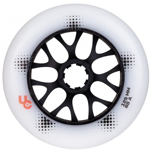 Колеса для роликов Undercover Team PRO White 125mm/88a 3-Pack в магазине Rollbay.ru