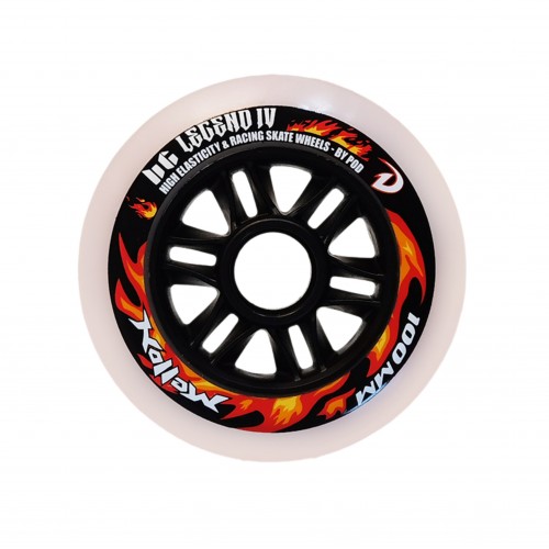 Колеса для роликов двойной жесткости Urban Gear Mellon Legend IV 90mm/85A/64A, 8-pack в магазине Rollbay.ru