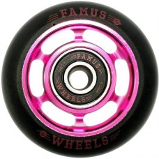 Колеса для агрессивных роликов Famus 6 Spokes Pink 60mm/90A 4-pack