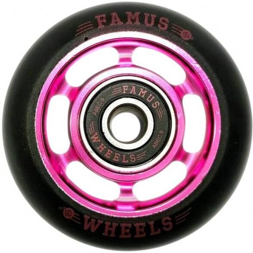 Колеса для агрессивных роликов Famus 6 Spokes Pink 60mm/90A 4-pack в магазине Rollbay.ru