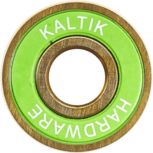 Подшипники для роликов Kaltik Green Titanium ABEC-9 (8 шт) в магазине Rollbay.ru