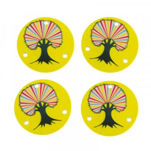 Гайка декоративная Chaya Universal Nuts Powers Color Tree 4-pack в магазине Rollbay.ru