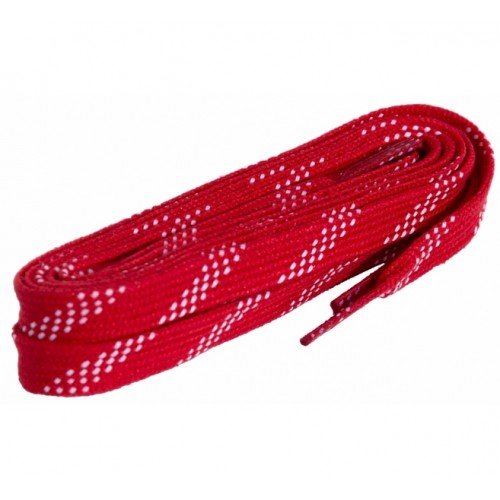 Шнурки для роликов Powerslide Waxed Laces Pro Red в магазине Rollbay.ru