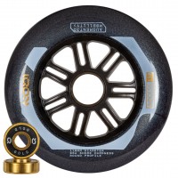 Колеса для роликов IQON Access 110mm/85A Dark Grey Колеса/Подшипники/Втулки набор 3-pack