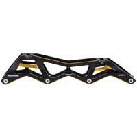 Рамы для роликов Powerslide XXX4 Black/Gold 280mm (4х90mm)