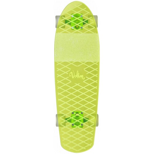 Лонгборд VOLTEN Neon Clear Cruiser (Neon Yellow) в магазине Rollbay.ru