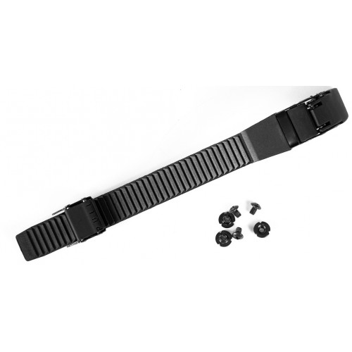 Набор Верхний стреп + бакля черные для роликов Powerslide 20см в магазине Rollbay.ru