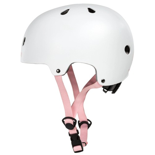 Шлем для роликов Powerslide White-Pink в магазине Rollbay.ru