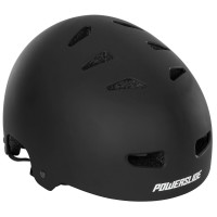Шлем для роликов и самоката Powerslide Allround. Черный