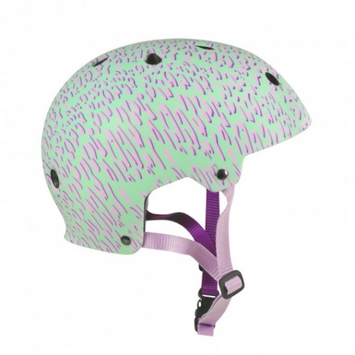 Шлем для роликов Powerslide Allround Helmet Green Panther в магазине Rollbay.ru