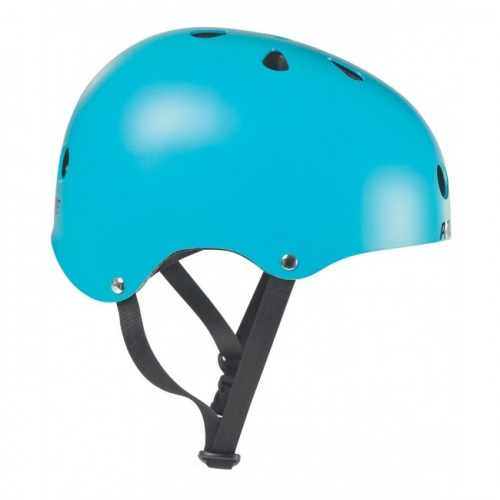 Шлем для роликов Powerslide Allround голубой в магазине Rollbay.ru