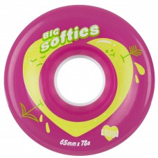 Колеса для квадов Chaya Big Softie Clear Pink 65x37/78A 4-pack