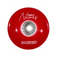 Колеса для квадов Chaya Neon Red LED 65x38/78A 4-pack