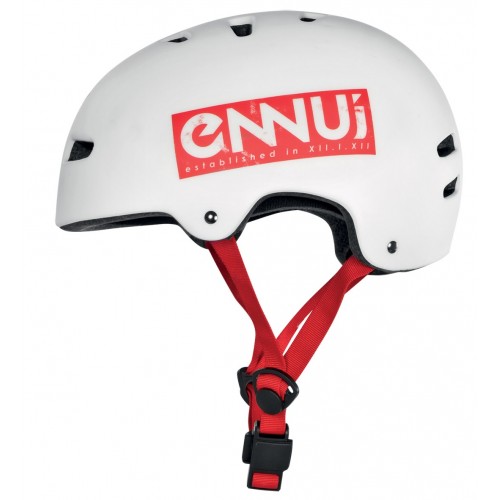 Шлем для роликов Ennui BCN White/Red 54-58 в магазине Rollbay.ru
