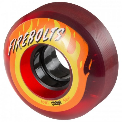 Колеса для квадов Chaya Firebolts 58x32/100A Red 4-pack в магазине Rollbay.ru